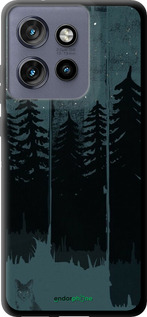 TPU чехол Лиса и ночной лес для Motorola Edge 50 Neo 5G - 6481b-3794 изображение 