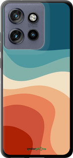 TPU чехол У стилі ретро з хвилями для Motorola Edge 50 Neo 5G - 6531b-3794 изображение 