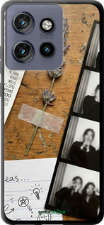 TPU чехол Aesthetic Scrapbook Collage для Motorola Edge 50 Neo 5G - 6773b-3794 изображение 