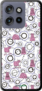 TPU чехол Смешные коты для Motorola Edge 50 Neo 5G - 907b-3794 изображение 