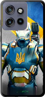 TPU чехол Украинский киборг для Motorola Edge 50 Neo 5G - 980b-3794 изображение 