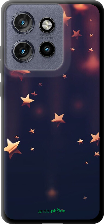 TPU чехол Падающие звезды для Motorola Edge 50 Neo 5G - 3974b-3794 изображение 