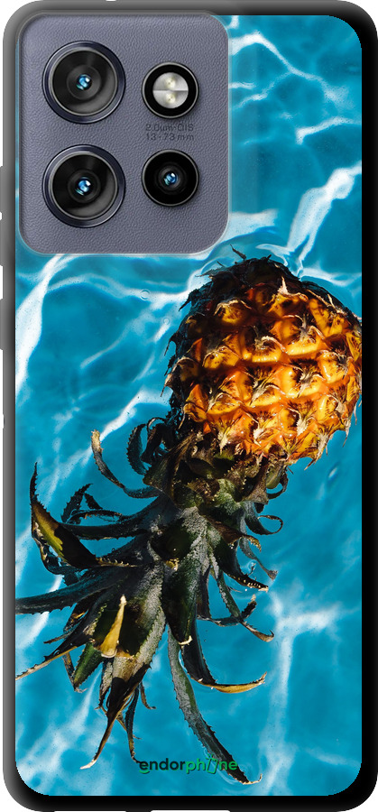 TPU чехол Ананас на воде для Motorola Edge 50 Neo 5G - 4384b-3794 изображение 