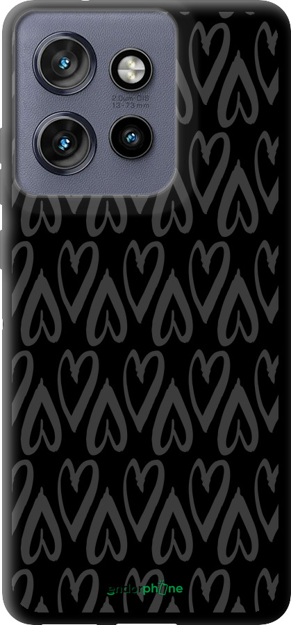 TPU чехол Сердца v2 для Motorola Edge 50 Neo 5G - 5497b-3794 изображение 