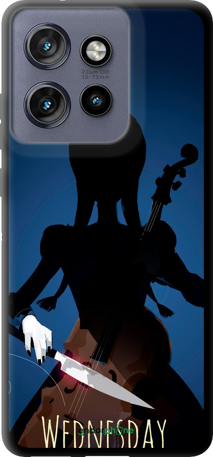 TPU чехол Wednesday для Motorola Edge 50 Neo 5G - 5515b-3794 изображение 
