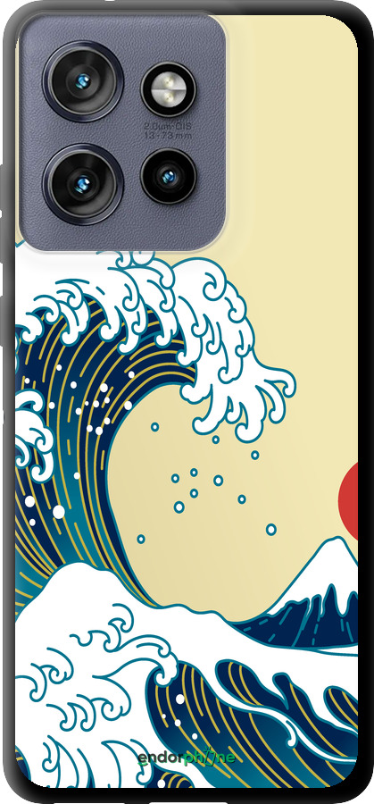 TPU чехол Японские волны для Motorola Edge 50 Neo 5G - 5533b-3794 изображение 