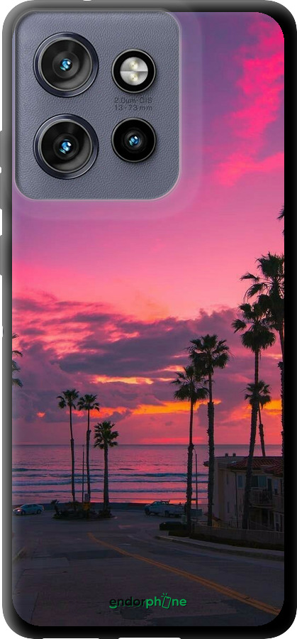 TPU чехол Пальмы для Motorola Edge 50 Neo 5G - 5873b-3794 изображение 