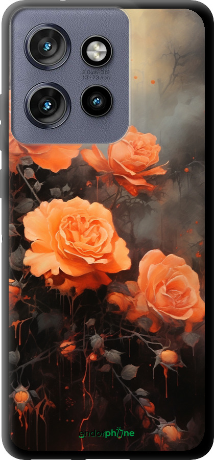 TPU чехол Оранжеві троянди для Motorola Edge 50 Neo 5G - 5944b-3794 изображение 
