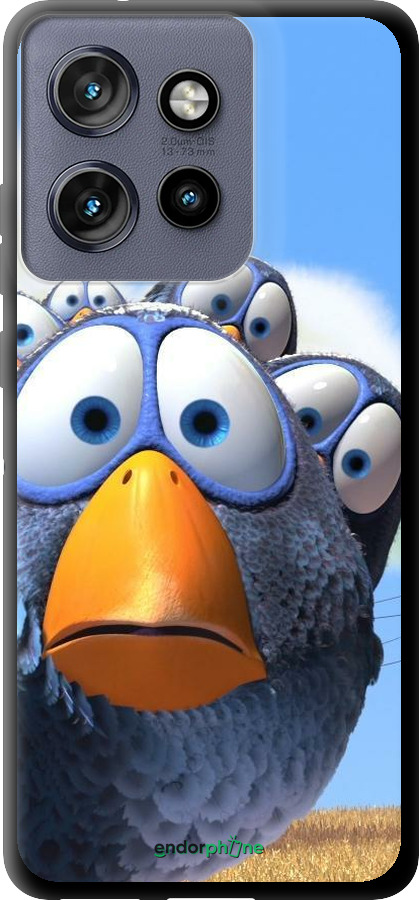 TPU чехол Angry Birds для Motorola Edge 50 Neo 5G - 6008b-3794 изображение 