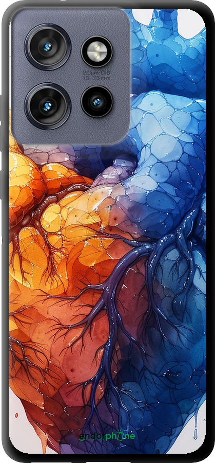 TPU чехол Арт-сердце для Motorola Edge 50 Neo 5G - 6034b-3794 изображение 