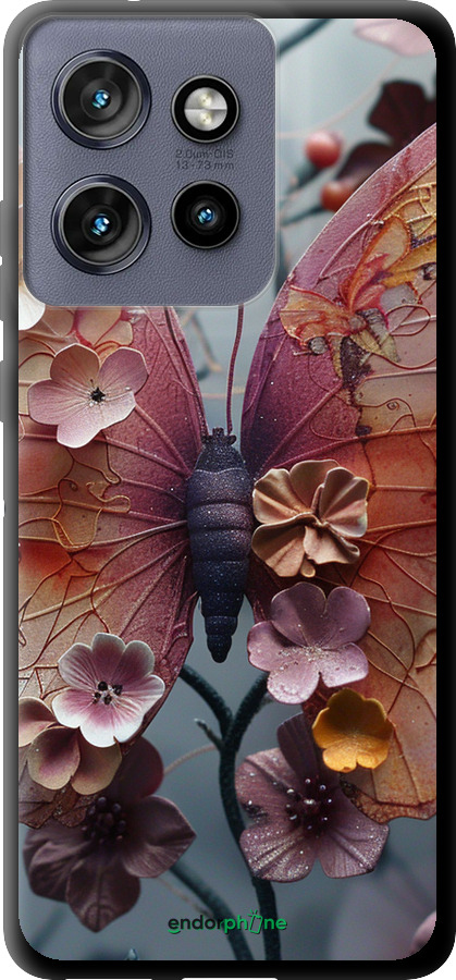TPU чехол Fairy Butterfly для Motorola Edge 50 Neo 5G - 6048b-3794 изображение 