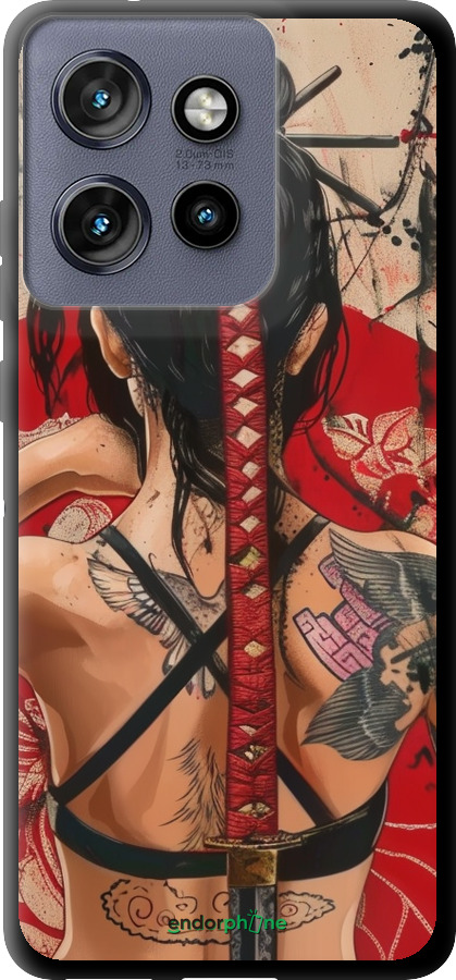 TPU чехол Тайна катаны для Motorola Edge 50 Neo 5G - 6074b-3794 изображение 