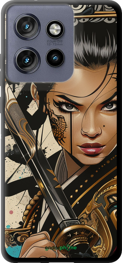 TPU чехол Воительница ветров для Motorola Edge 50 Neo 5G - 6077b-3794 изображение 