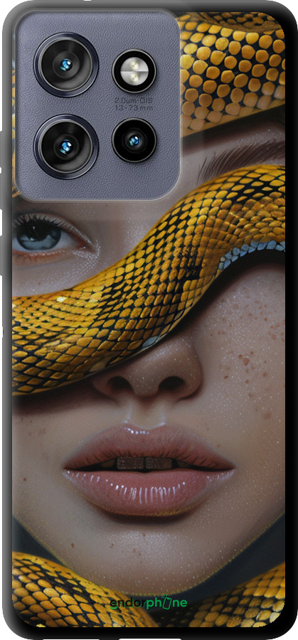 TPU чехол Объятия змеи для Motorola Edge 50 Neo 5G - 6081b-3794 изображение 