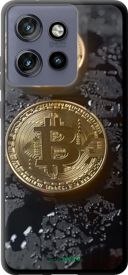 TPU чехол Вулканический Bitcoin для Motorola Edge 50 Neo 5G - 6092b-3794 изображение 