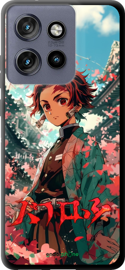 TPU чехол Tanjiro Kamado для Motorola Edge 50 Neo 5G - 6132b-3794 изображение 
