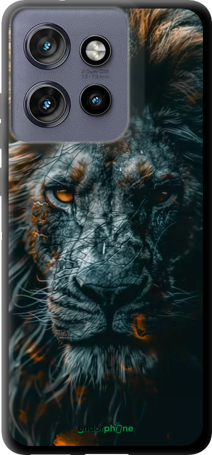 TPU чехол Лев в сумерках для Motorola Edge 50 Neo 5G - 6154b-3794 изображение 