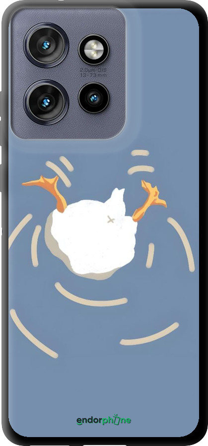TPU чехол Гусь ныряет для Motorola Edge 50 Neo 5G - 6275b-3794 изображение 