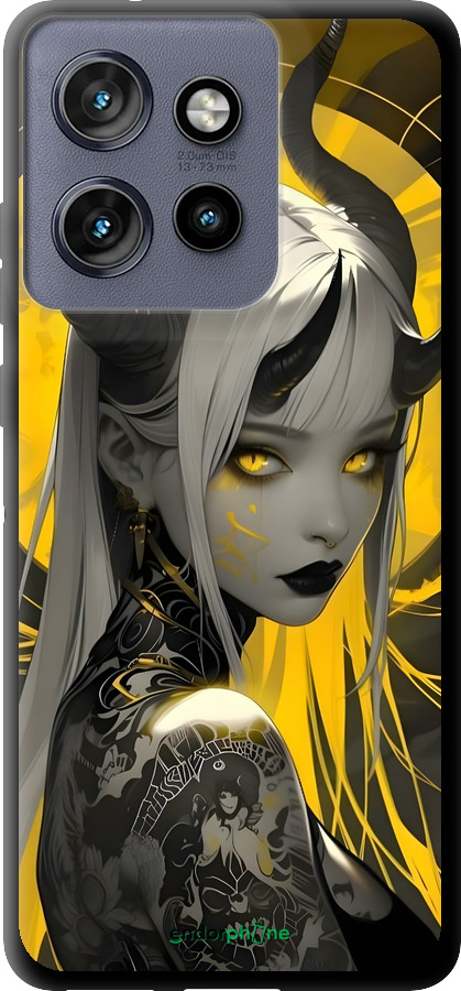 TPU чехол Аниме демон 2 для Motorola Edge 50 Neo 5G - 6309b-3794 изображение 