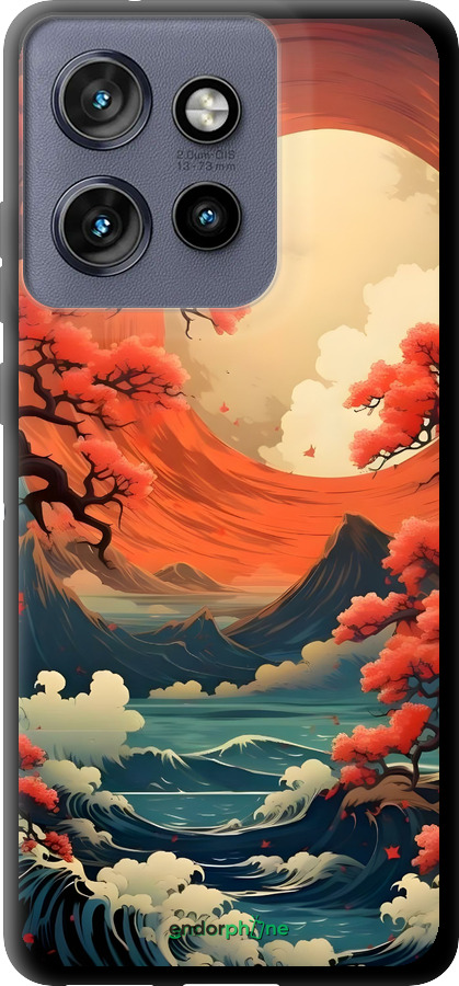 TPU чехол Природа японии для Motorola Edge 50 Neo 5G - 6327b-3794 изображение 