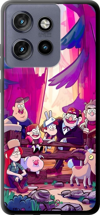 TPU чехол Гравити Фолз для Motorola Edge 50 Neo 5G - 6365b-3794 изображение 
