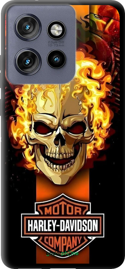 TPU чехол Харлей девидсон для Motorola Edge 50 Neo 5G - 6370b-3794 изображение 