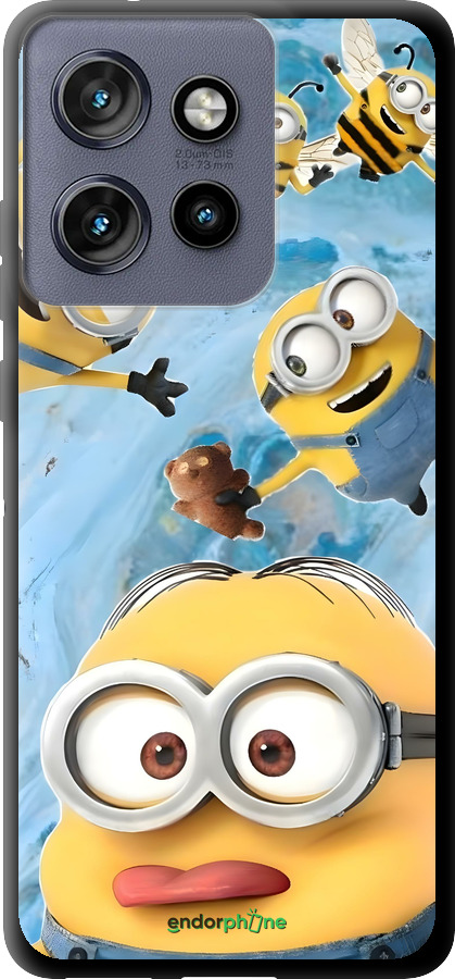 TPU чехол Миньоны для Motorola Edge 50 Neo 5G - 6386b-3794 изображение 