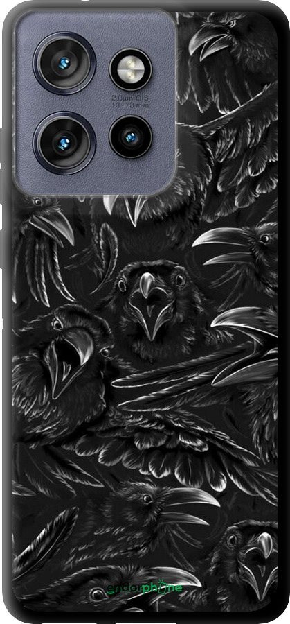 TPU чехол Воронья ярость для Motorola Edge 50 Neo 5G - 6474b-3794 изображение 