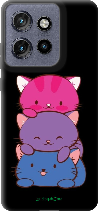 TPU чехол Милі котятка для Motorola Edge 50 Neo 5G - 6518b-3794 изображение 