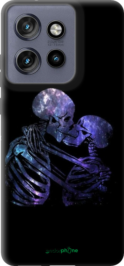TPU чехол Із зображенням скелета для Motorola Edge 50 Neo 5G - 6537b-3794 изображение 