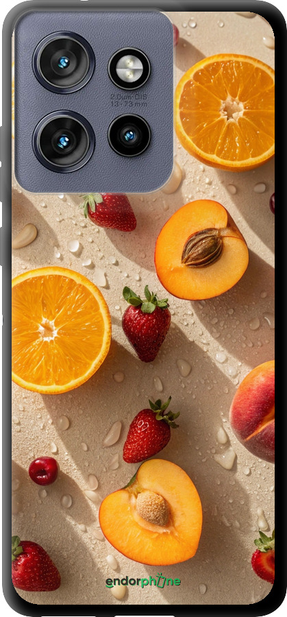 TPU чехол Фрукти 3 для Motorola Edge 50 Neo 5G - 6703b-3794 изображение 