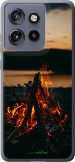 Силиконовый чехол Огонь для Motorola Edge 50 Neo 5G - 6021u-3794 изображение 