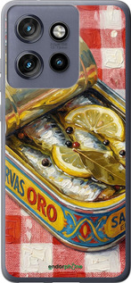 Силиконовый чехол 'Vintage Sardine Tin Phone' для Motorola Edge 50 Neo 5G изображение 5