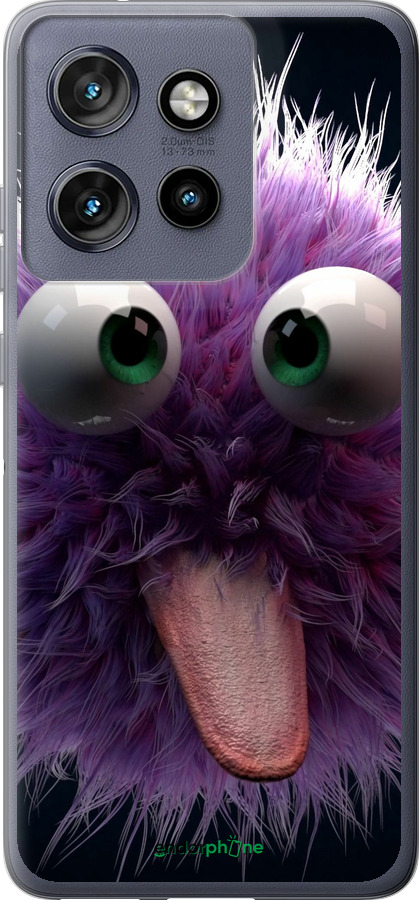 Силіконовий чехол Пухнастик для Motorola Edge 50 Neo 5G - 6017u-3794 изображение 