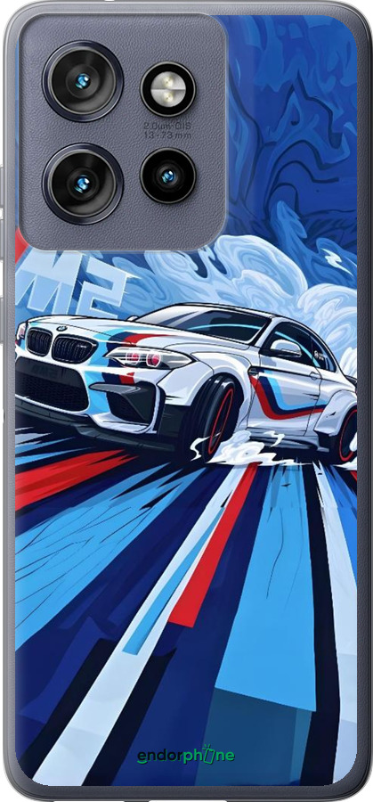 Силіконовий чехол БМВ для Motorola Edge 50 Neo 5G - 6292u-3794 изображение 