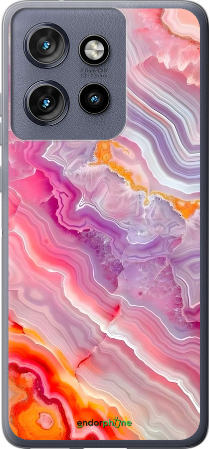 Силиконовый чехол Мрамор 2 для Motorola Edge 50 Neo 5G - 6307u-3794 изображение 