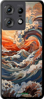 TPU чехол Арт хвилі для Motorola Edge 50 Pro 5G - 6324b-3710 изображение 
