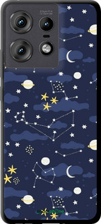 TPU чехол Астрономічний візерунок для Motorola Edge 50 Pro 5G - 6446b-3710 изображение 