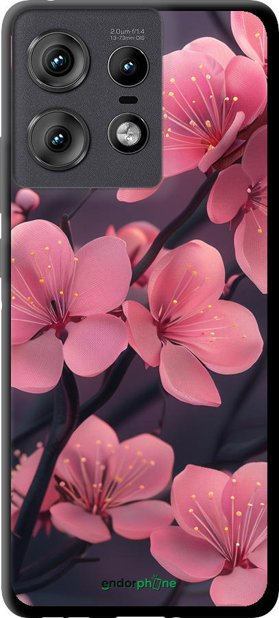 TPU чехол Пурпурная сакура для Motorola Edge 50 Pro 5G - 6075b-3710 изображение 