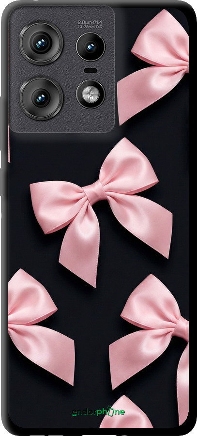 TPU чехол Coquette Ribbons Dark Coquette для Motorola Edge 50 Pro 5G - 6767b-3710 изображение 