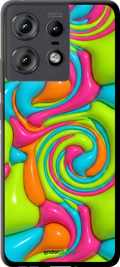 TPU чехол Y2K Jelly Dream для Motorola Edge 50 Pro 5G - 6780b-3710 изображение 