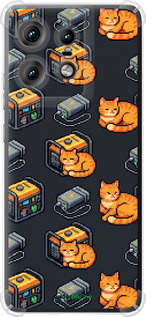 Силикон с усиленными углами чехол Autonomous Zone для Motorola Edge 50 Pro 5G - 6771sp-3710 изображение 