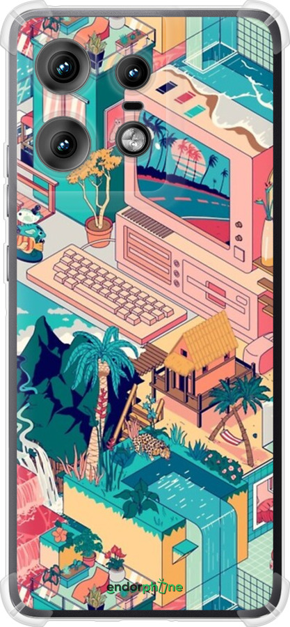 Силикон с усиленными углами чехол № 5393 для Motorola Edge 50 Pro 5G - 5393sp-3710 изображение 