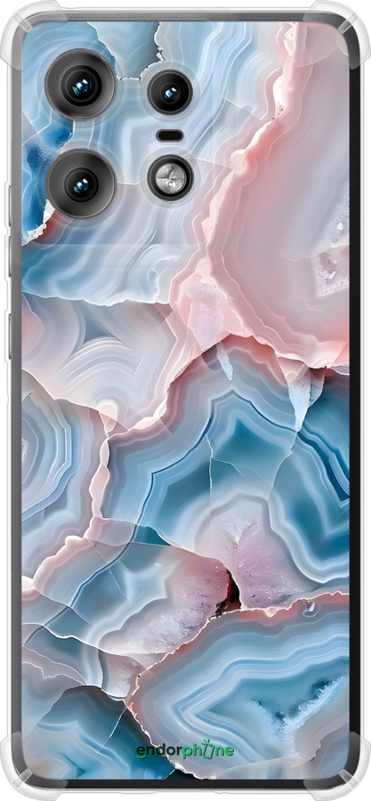 Силіконовий протиударний с посиленими кутами чехол Мрамор для Motorola Edge 50 Pro 5G - 6306sp-3710 изображение 