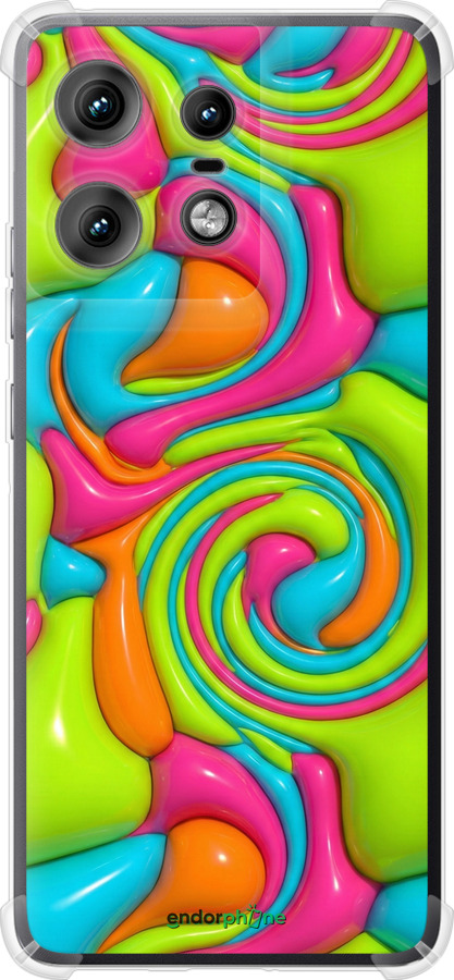 Силикон с усиленными углами чехол Y2K Jelly Dream для Motorola Edge 50 Pro 5G - 6780sp-3710 изображение 