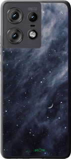 Силиконовый чехол Голубые облака, Голубая луна для Motorola Edge 50 Pro 5G - 6398u-3710 изображение 