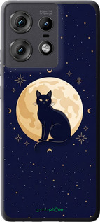 Силиконовый чехол 'Cute Cat Celestial/Witchy' для Motorola Edge 50 Pro 5G изображение 5