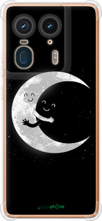 Силикон с усиленными углами чехол Лунные объятия для Motorola Moto X50 Ultra - 6508sp-3866 изображение 