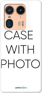 silicone case case 'Photo case' for Motorola Moto X50 Ultra image 1