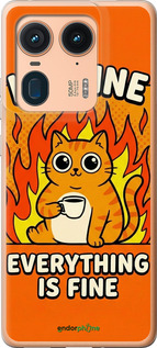 Силіконовий чехол Funny Cat для Motorola Moto X50 Ultra - 6786u-3866 изображение 